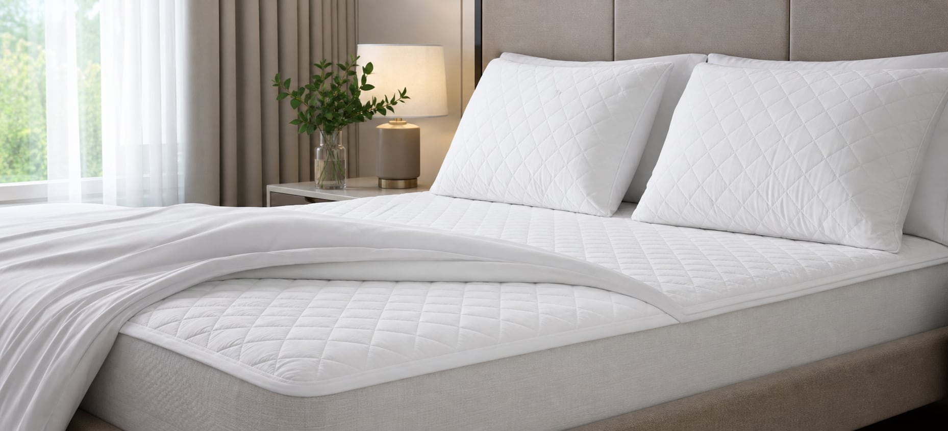 Presentación profesional: Protección de cama para hoteles y alojamientos